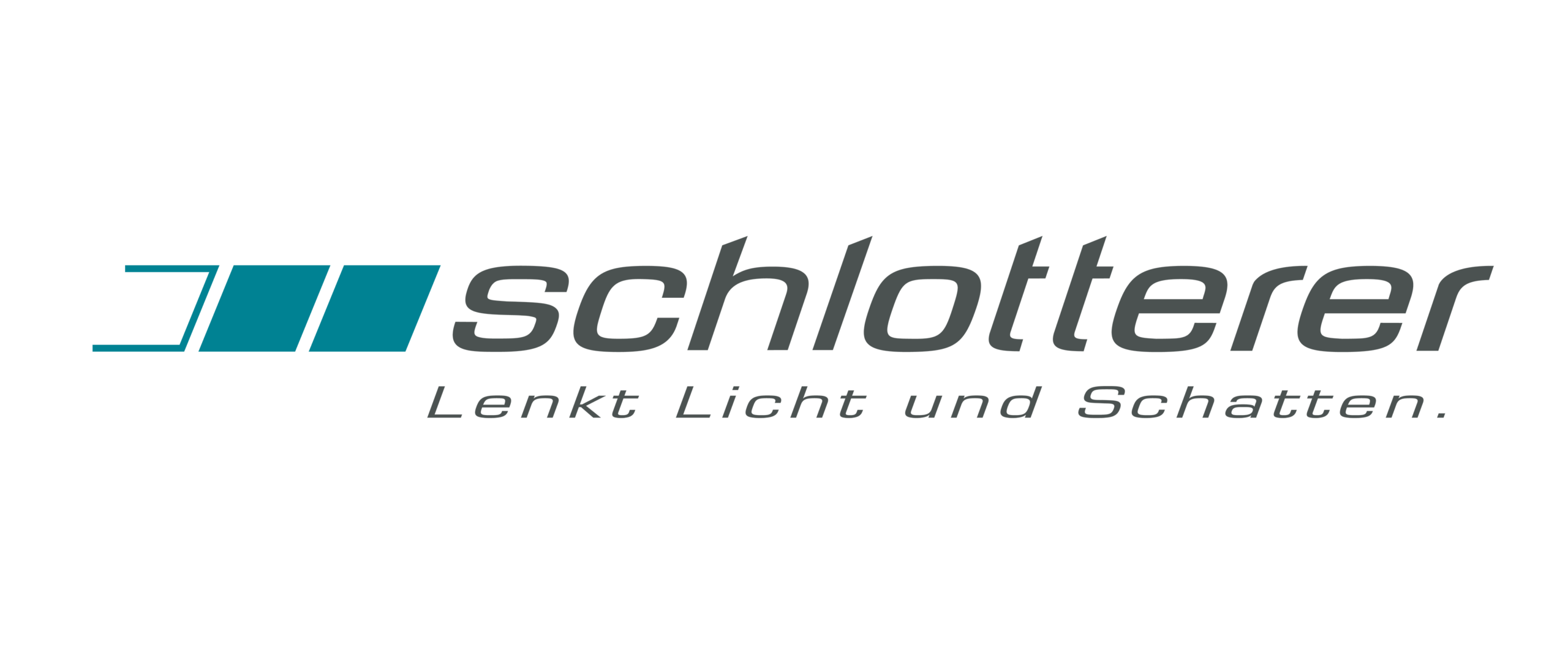 Logo von Schlotterer in Word und Farbe
