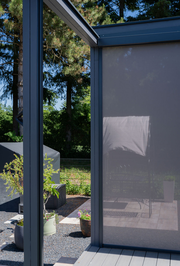 MaiFen GmbH - Fenster- u. Sonnenschutztechnik 5 Referenzen Zip Screen Terrasse